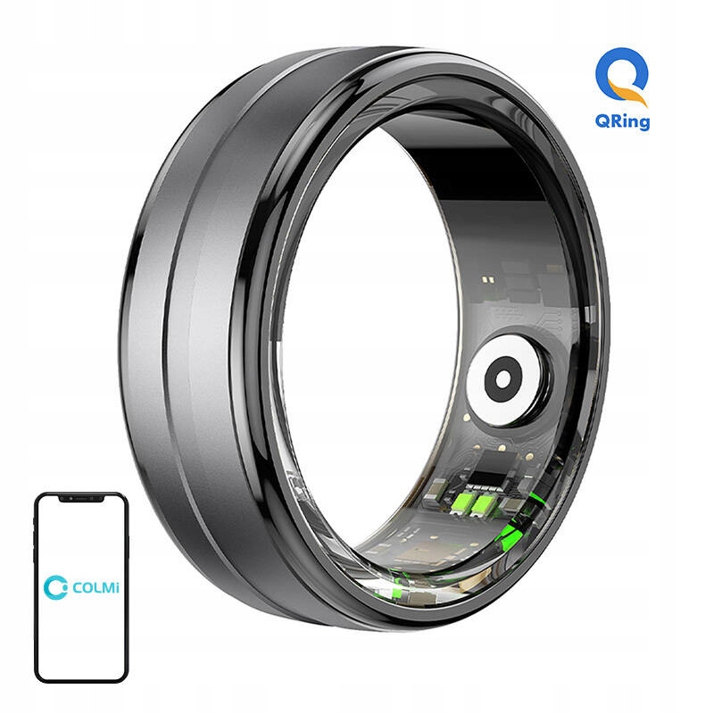 Smart Ring Colmi R06 19.8MM Smartband Monitorování Zdraví Černý