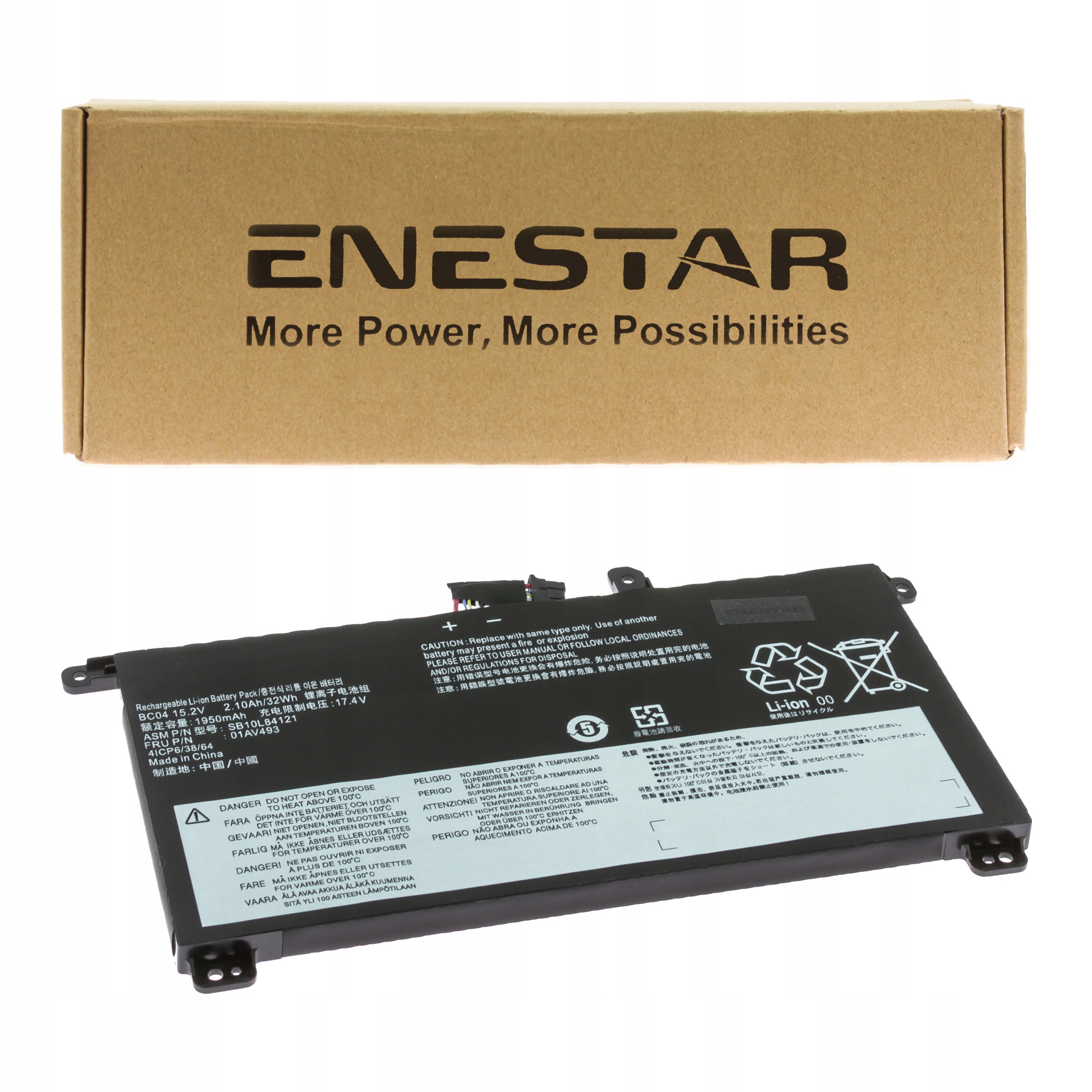 Premium bateria do Lenovo 01AV493 ThinkPad P51s P52s T570 T580 20L90025GE