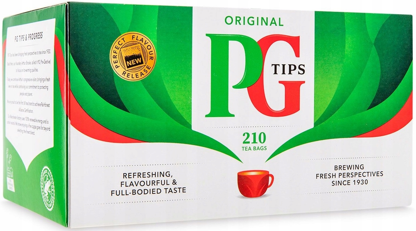 Levně Pg Original Tips Anglický Čaj 210 sáčků Uk dlouhá data 11/2026