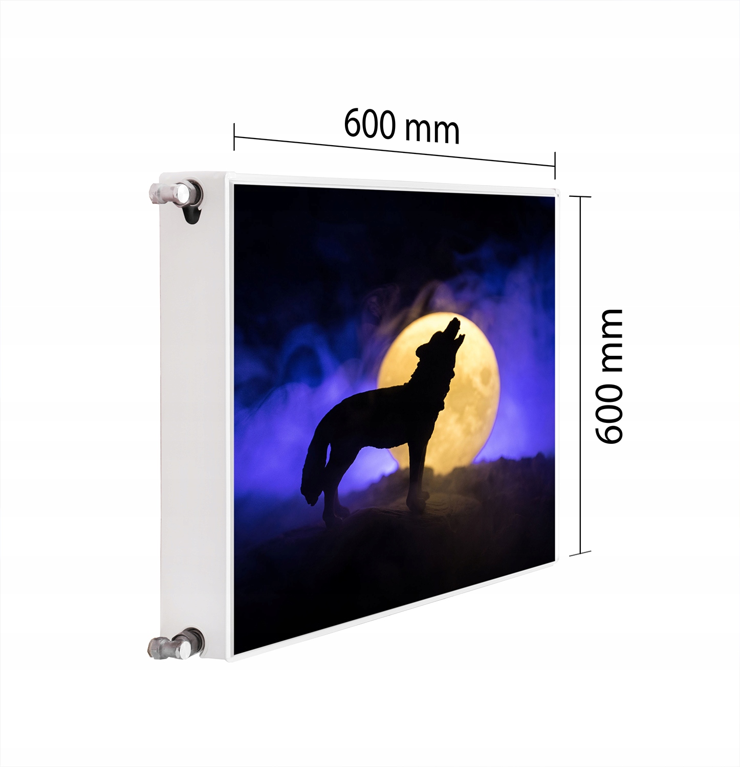 Magnetická Krytka Na Radiátor 60x60 Vlková Podložka Magnet