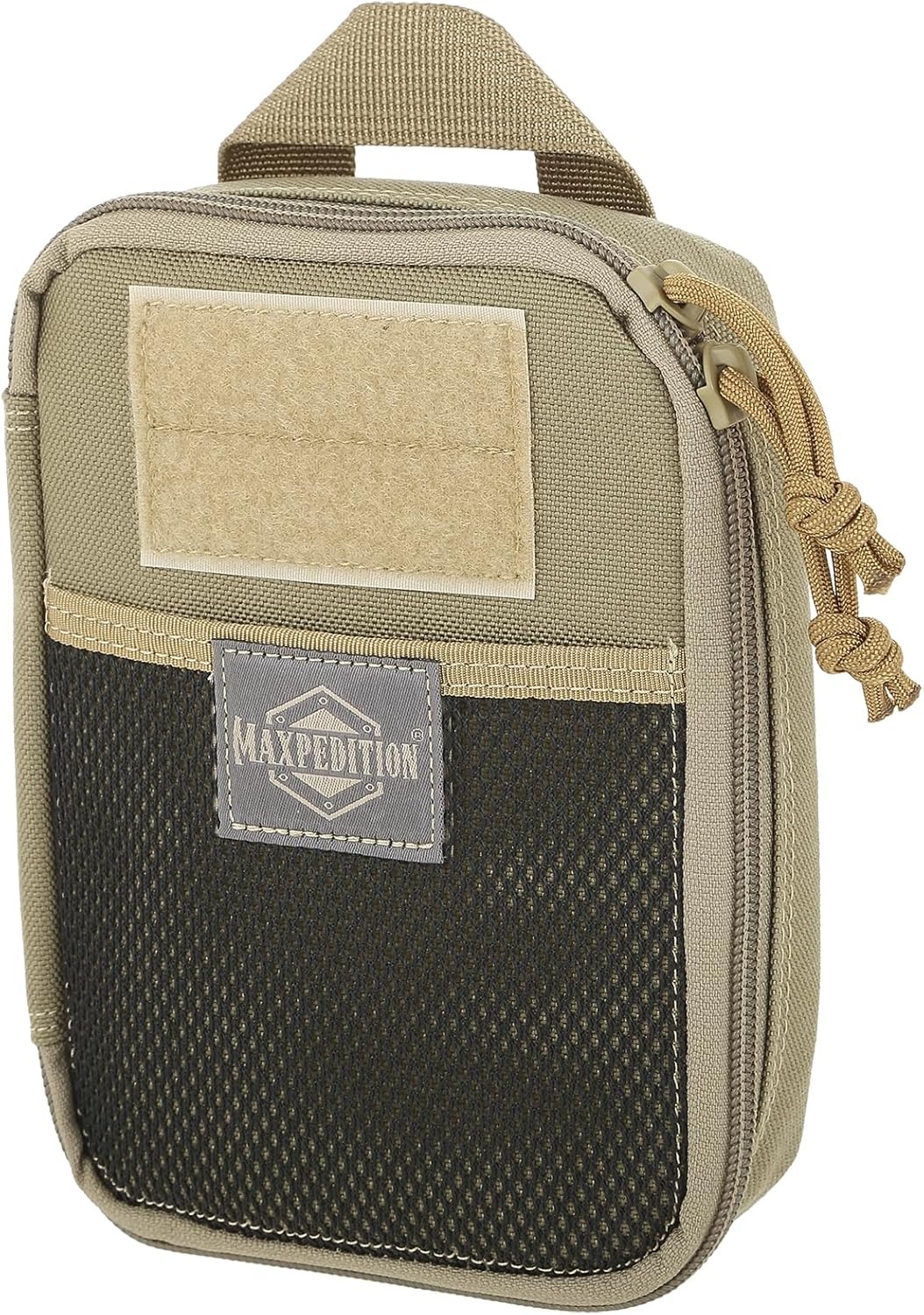Taktický Organizér Pro Tašku Edc 19 Kapes Molle, Khaki Zip