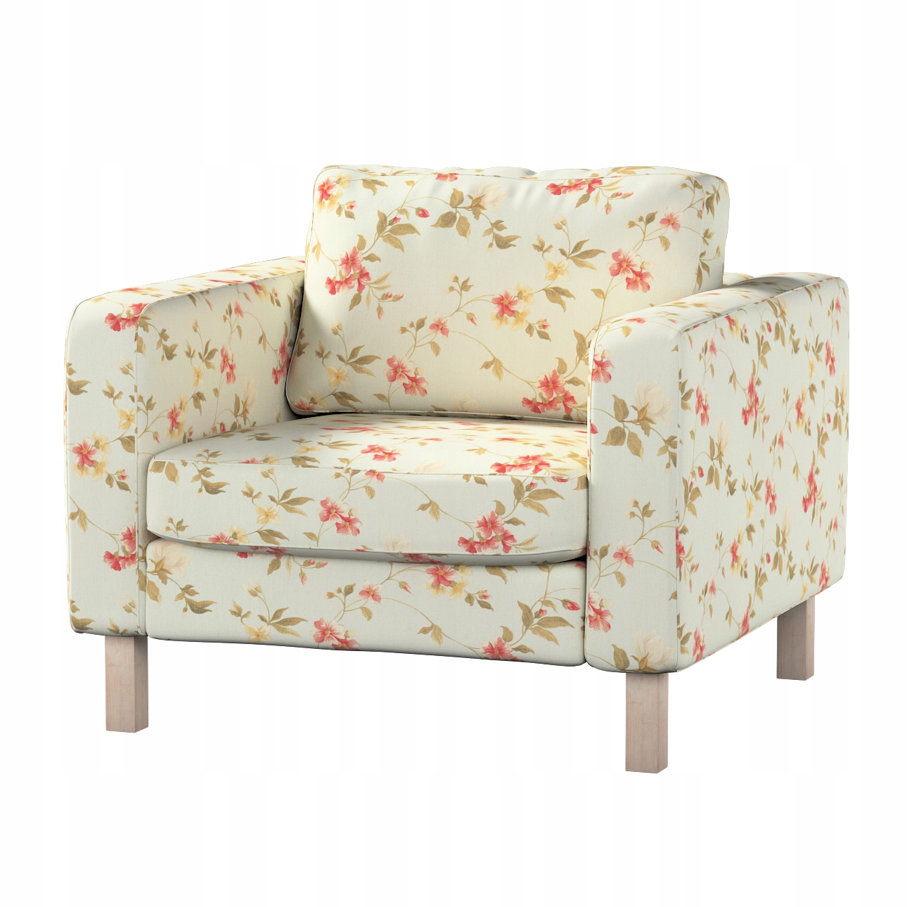 Potah na křeslo Karlstad Ikea zelený