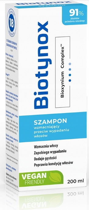 

Biotynox Szampon przeciw wypadaniu włosów 200ml