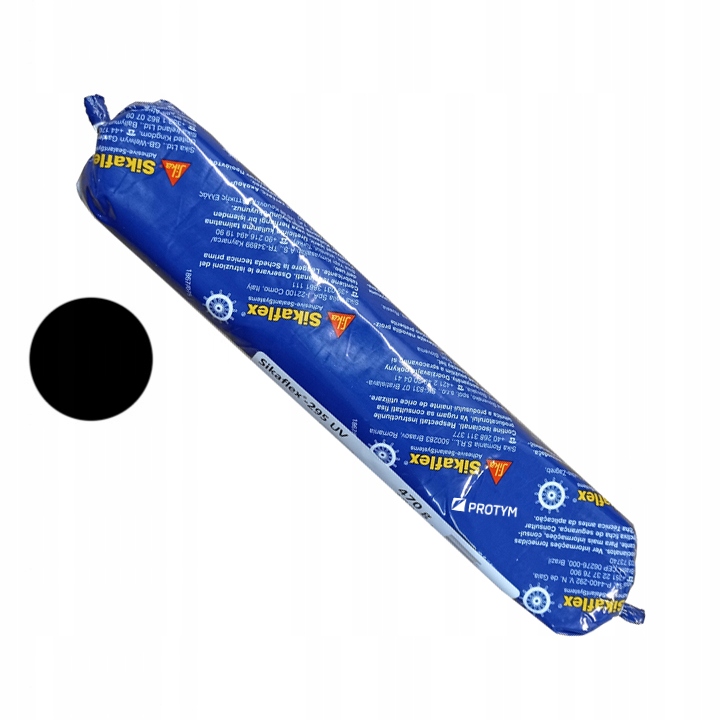 Sikaflex 295 klej do szyb poliwęglan 400ml czarny