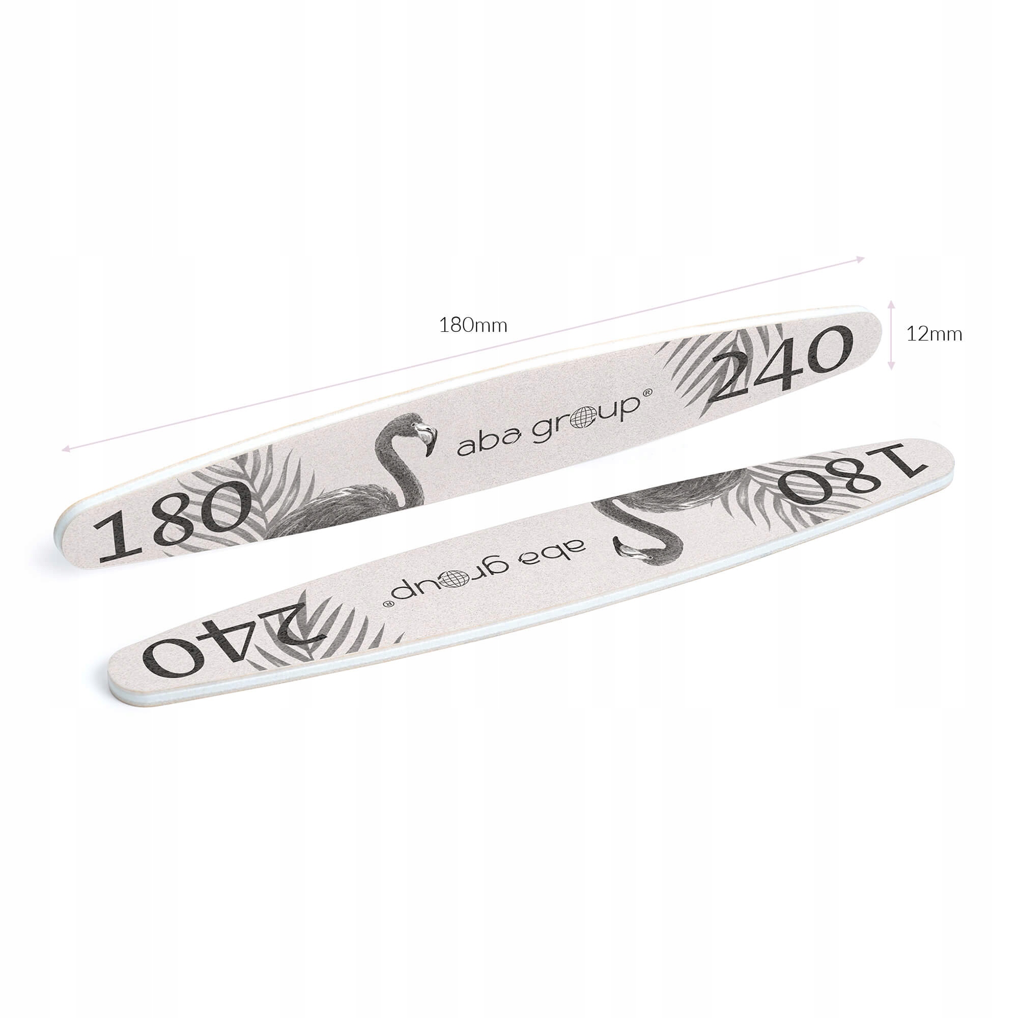 Pilnik do Paznokci Elipsa 180/240 Folia Aba Group Rodzaj pilnik