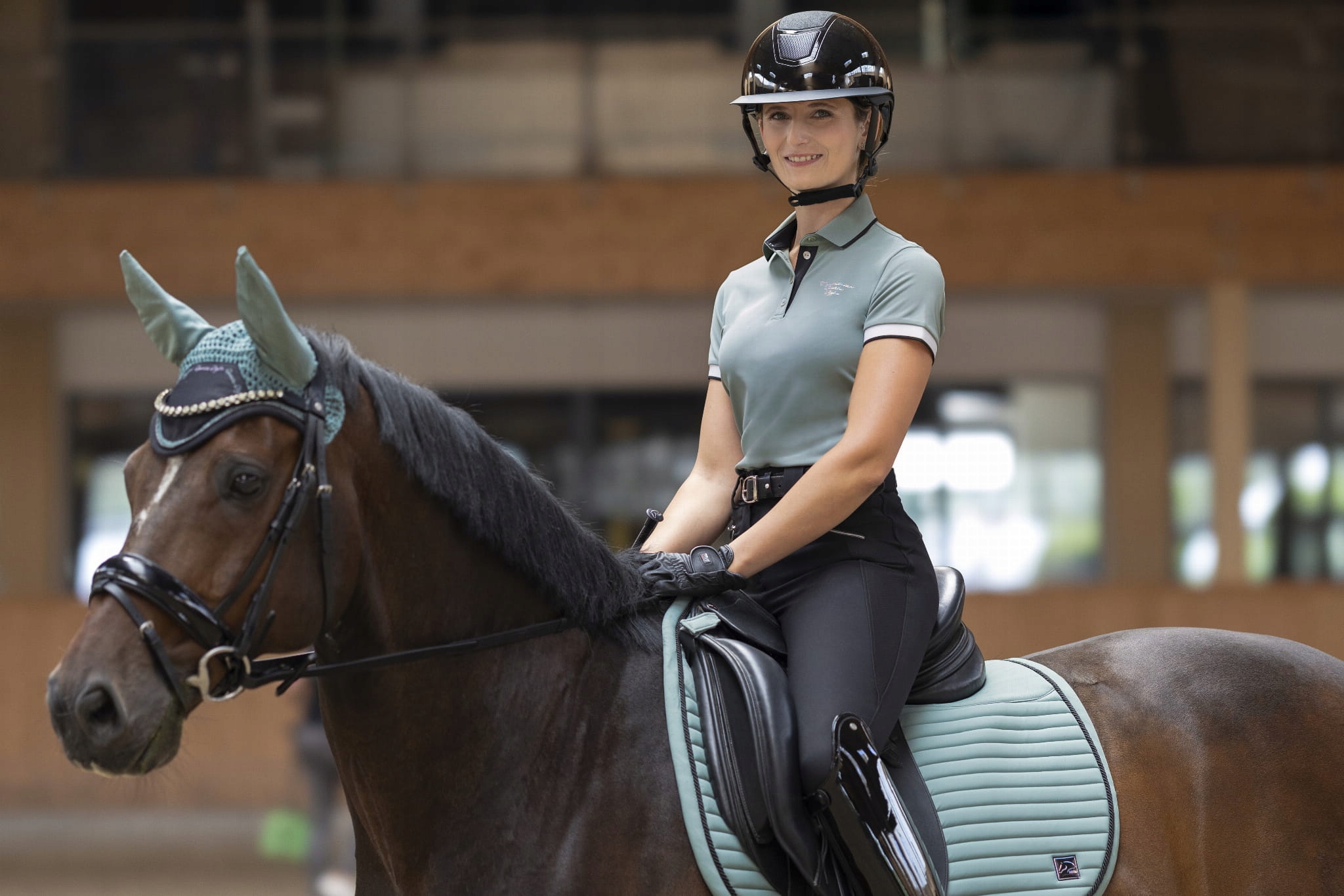 Koszulka polo Hkm Harbour Island Sage Xs