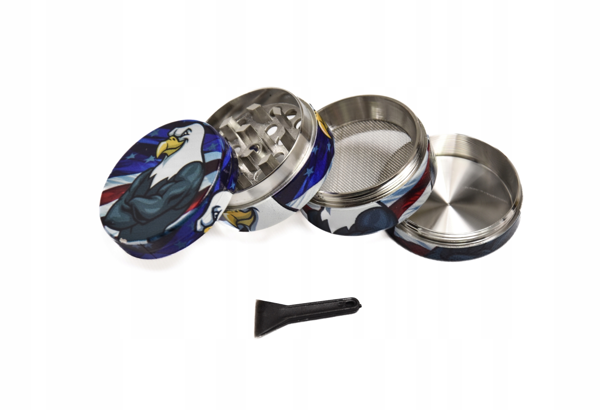 

Młynek Grinder Marihuana Cbd Thc 4 Częściowy Usa