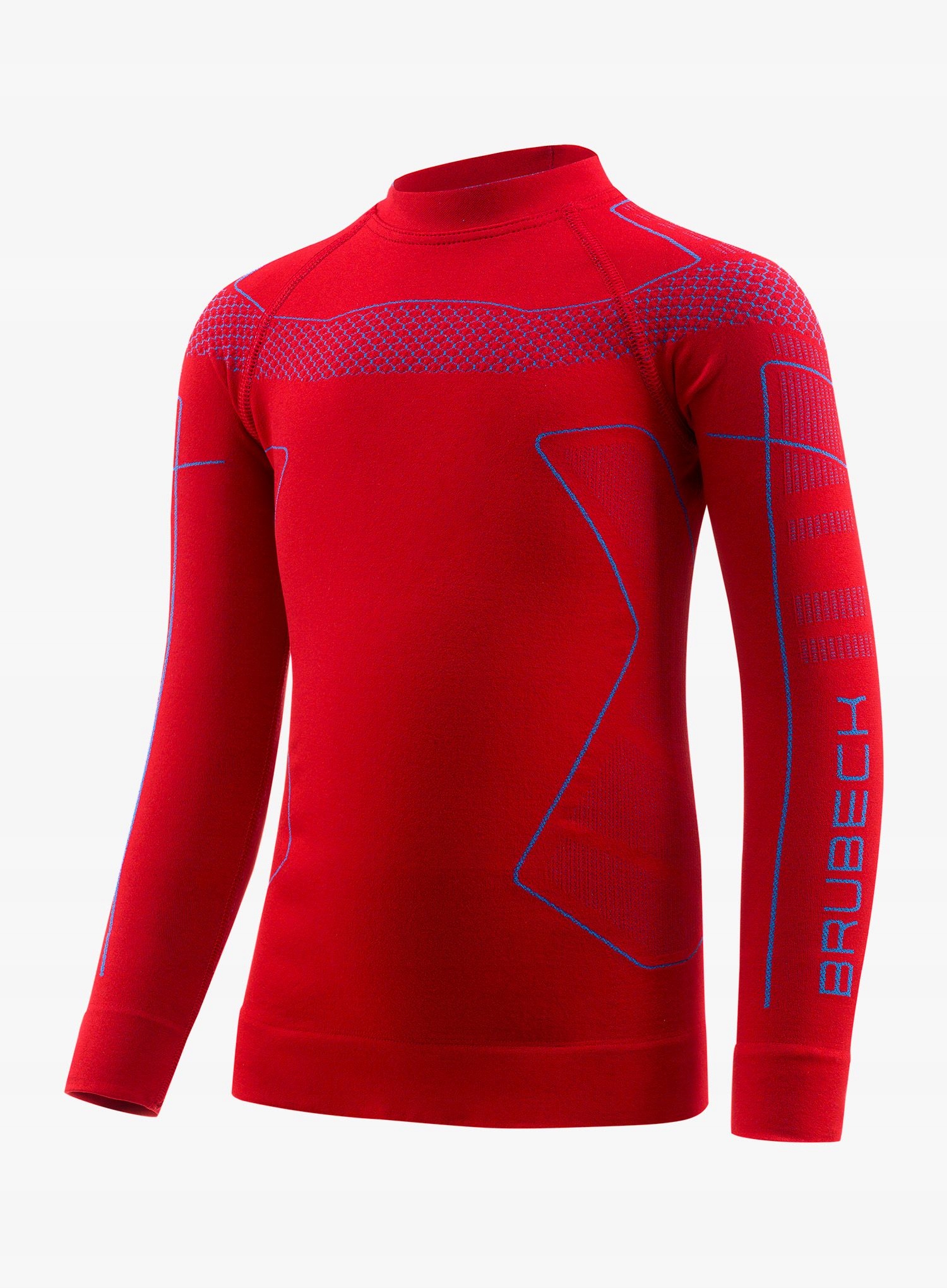 Bluza dziecięca Brubeck Thermo Kids red/blue 116-122 cm