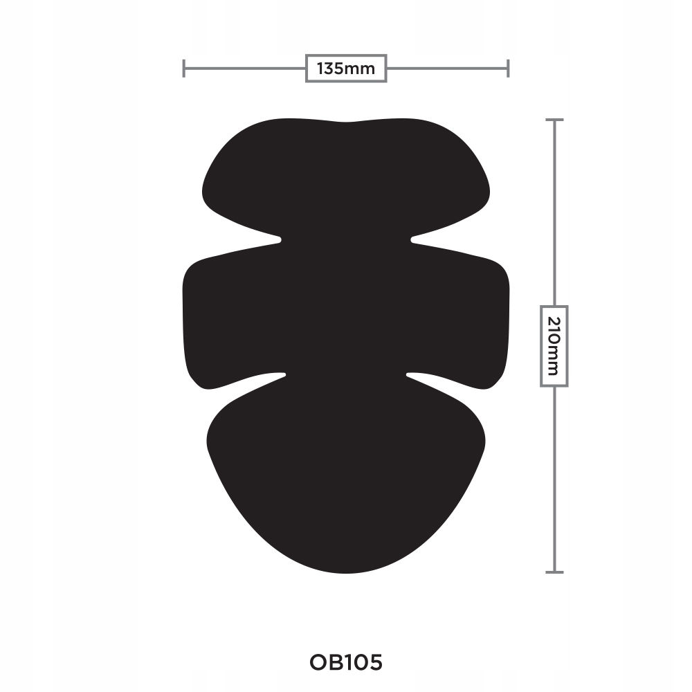 OXFORD OCHRANIACZE ŁOKCI DO KURTEK MOTOYCKLOWYCH LEVEL 1 OS (PARA) Model Level 1