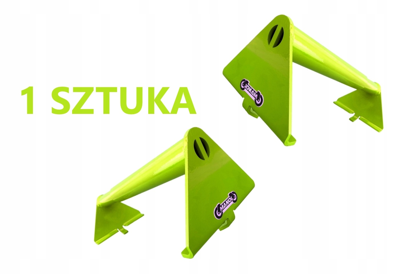 Blokáda kola neon žlutá stopka klín univerzální autopřepravník podpěra tažení