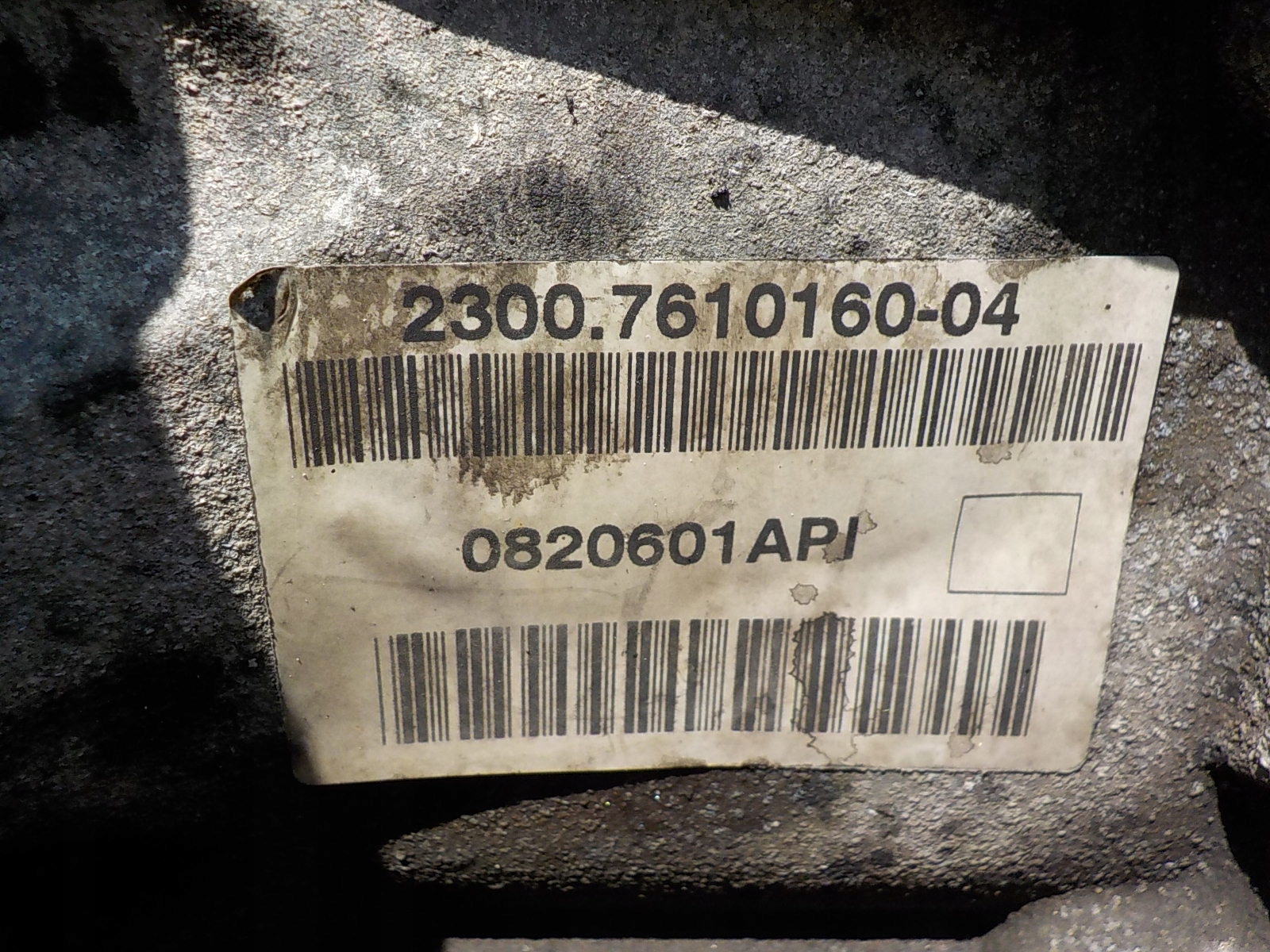 MINI MINI (R56) 1.6 D Getriebe AUTOMATYCZNA 7610160-04
