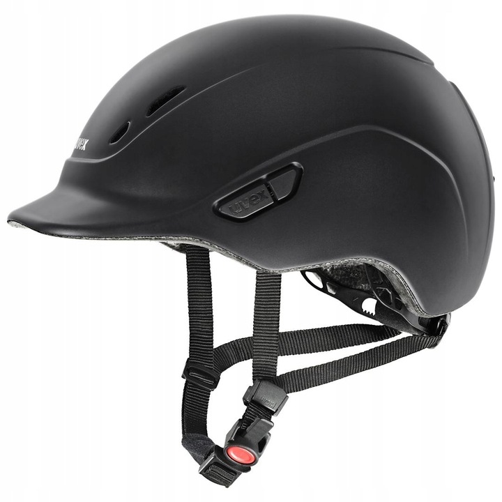 Kask jeździecki toczek Uvex Kidoxx Black Matt 3XS-XS 49-54cm