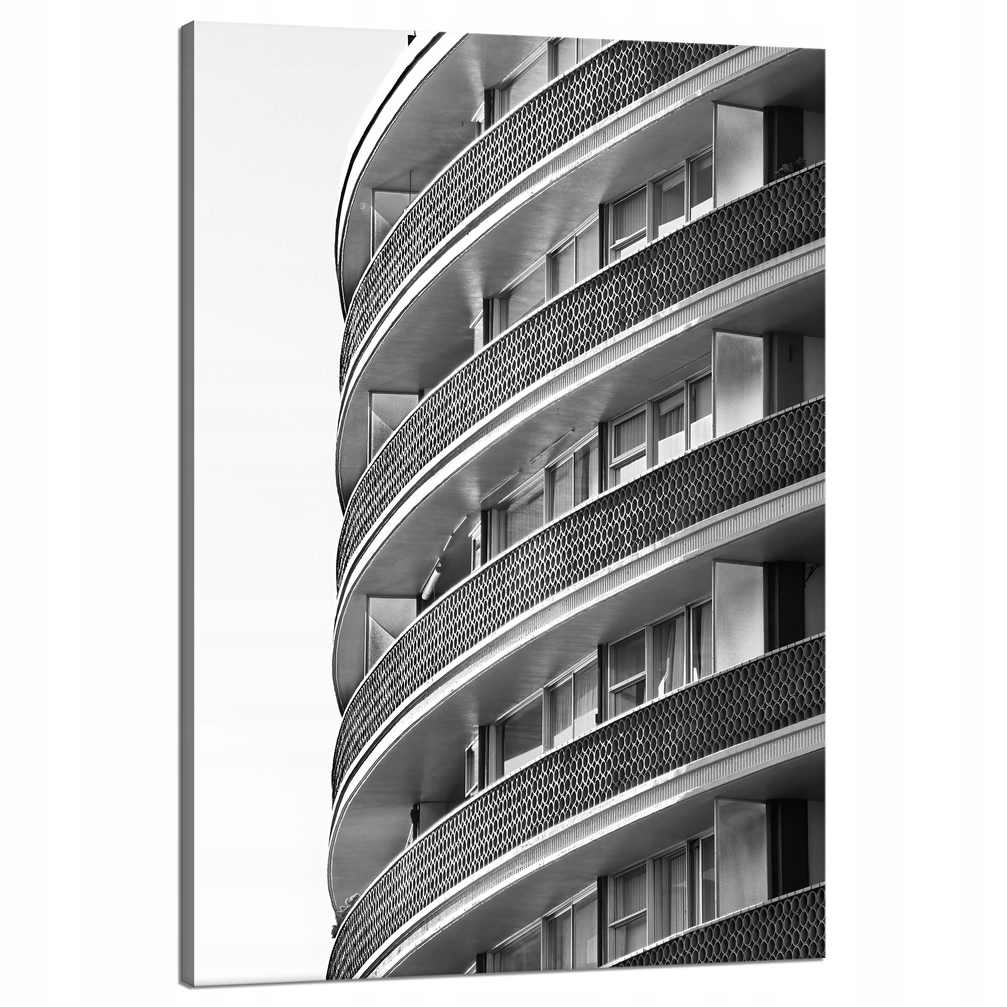 Obraz na plátně Architektura Balkony blok 80x120