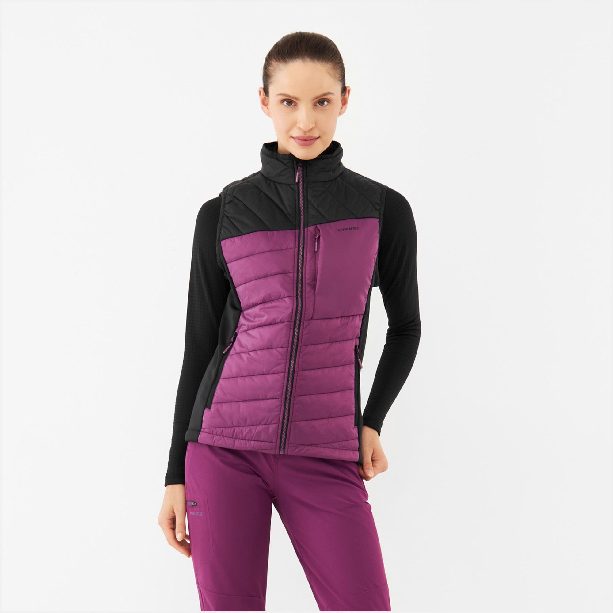 Dámská vesta Viking Blast fuchsiová velikost XL