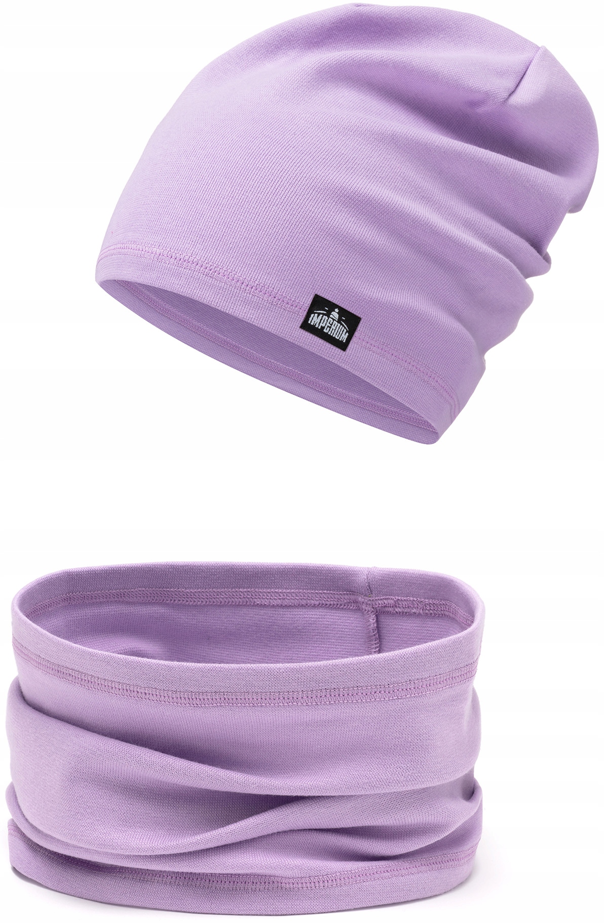 

Czapka + komin komplet bawełna wiosna 48-50 Kolory