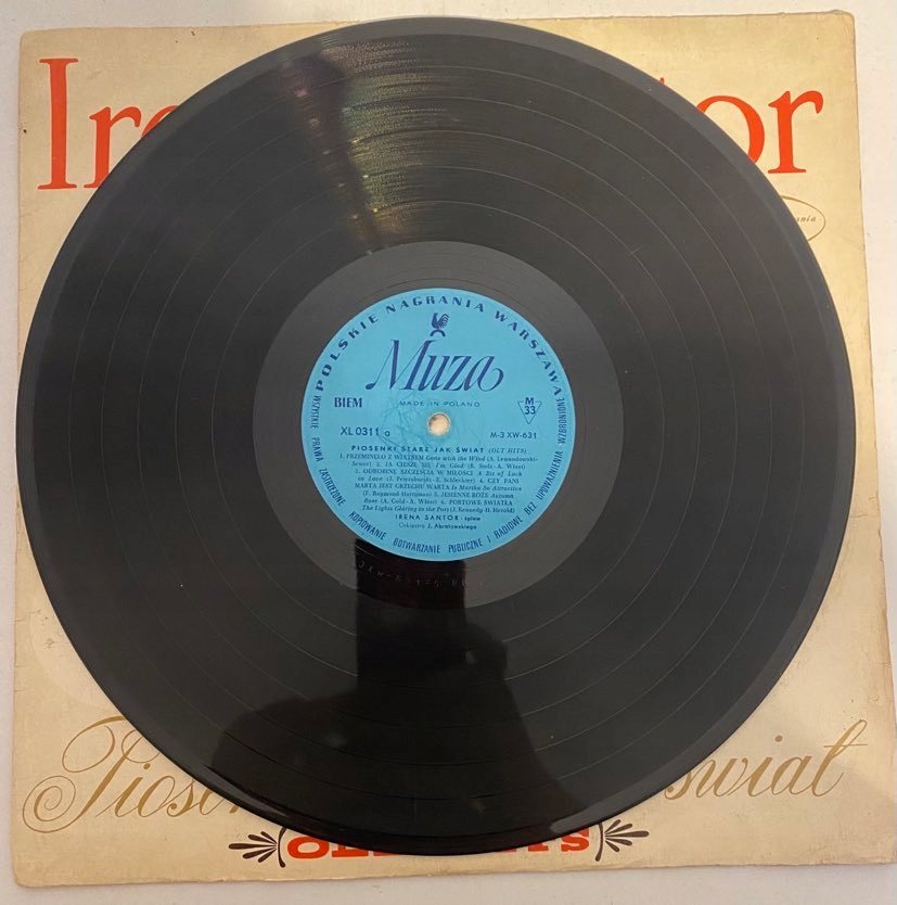 Winyl Piosenki Stare J Świat Old Hits Irena Santor Wytwórnia Polskie Nagrania Muza