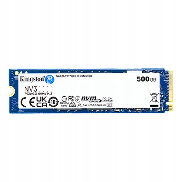 Kingston Ssd NV3 M2 2280 Pre Notebook Pc Počítač Nvme PCIe 4.0 Sklo