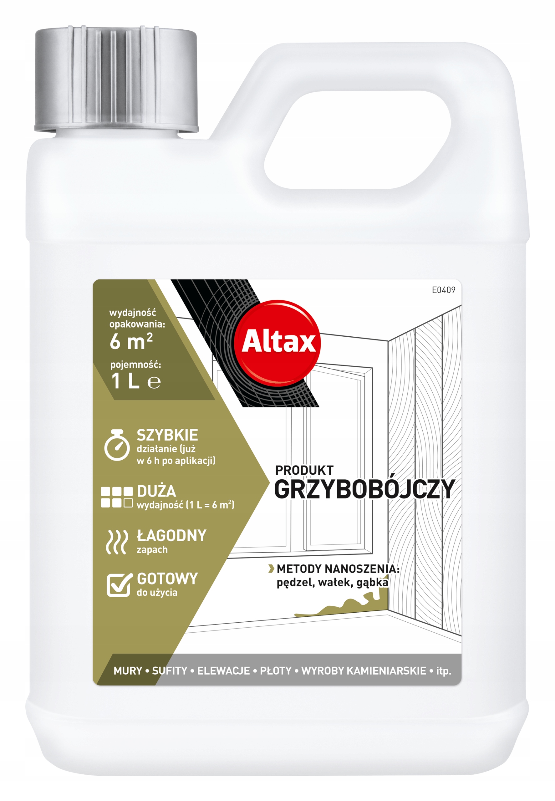 

Altax Środek Grzybobójczy 1L Na Pleśń I Grzyb