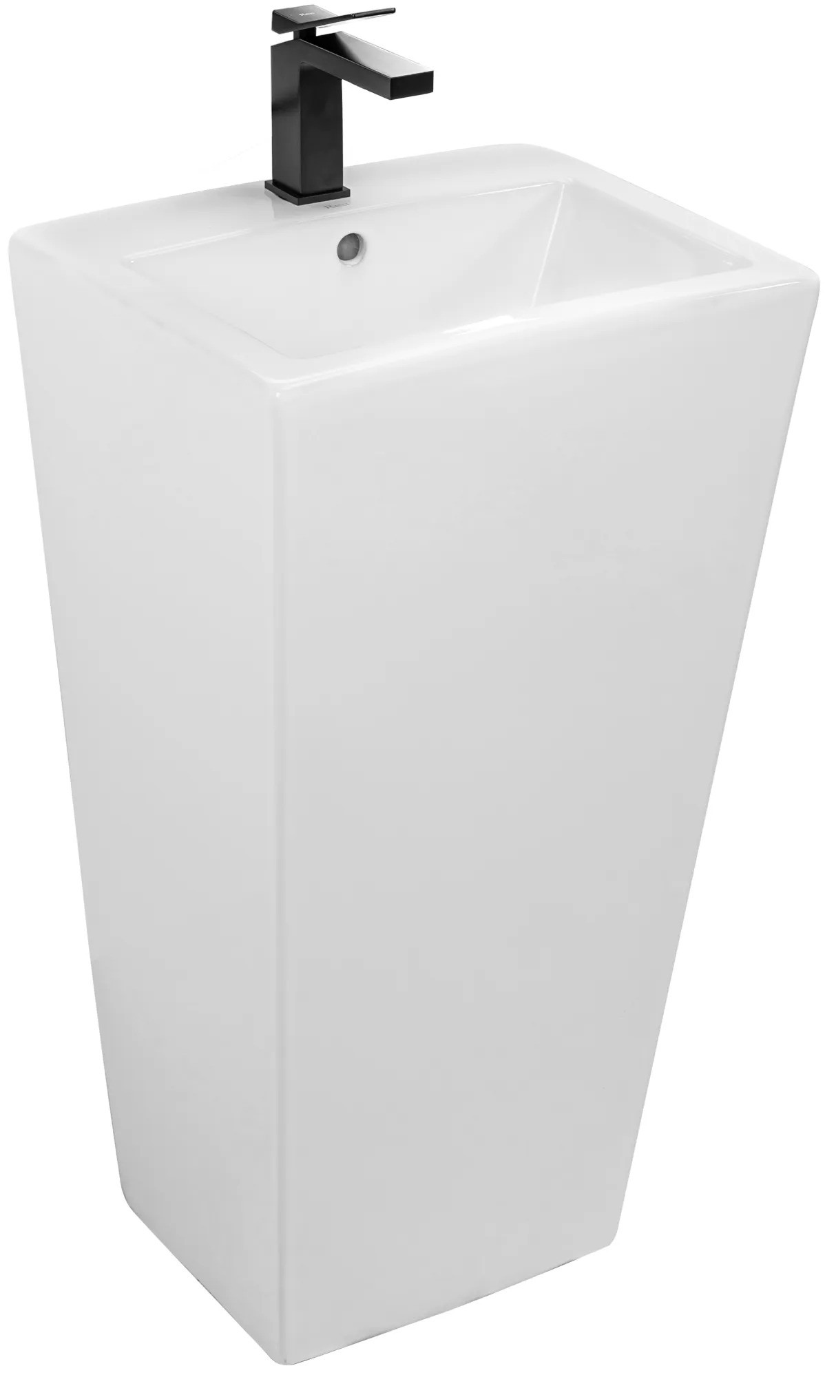 Umywalka Ceramiczna Wolnostojąca Daria Podłogowa 38 cm Biała
