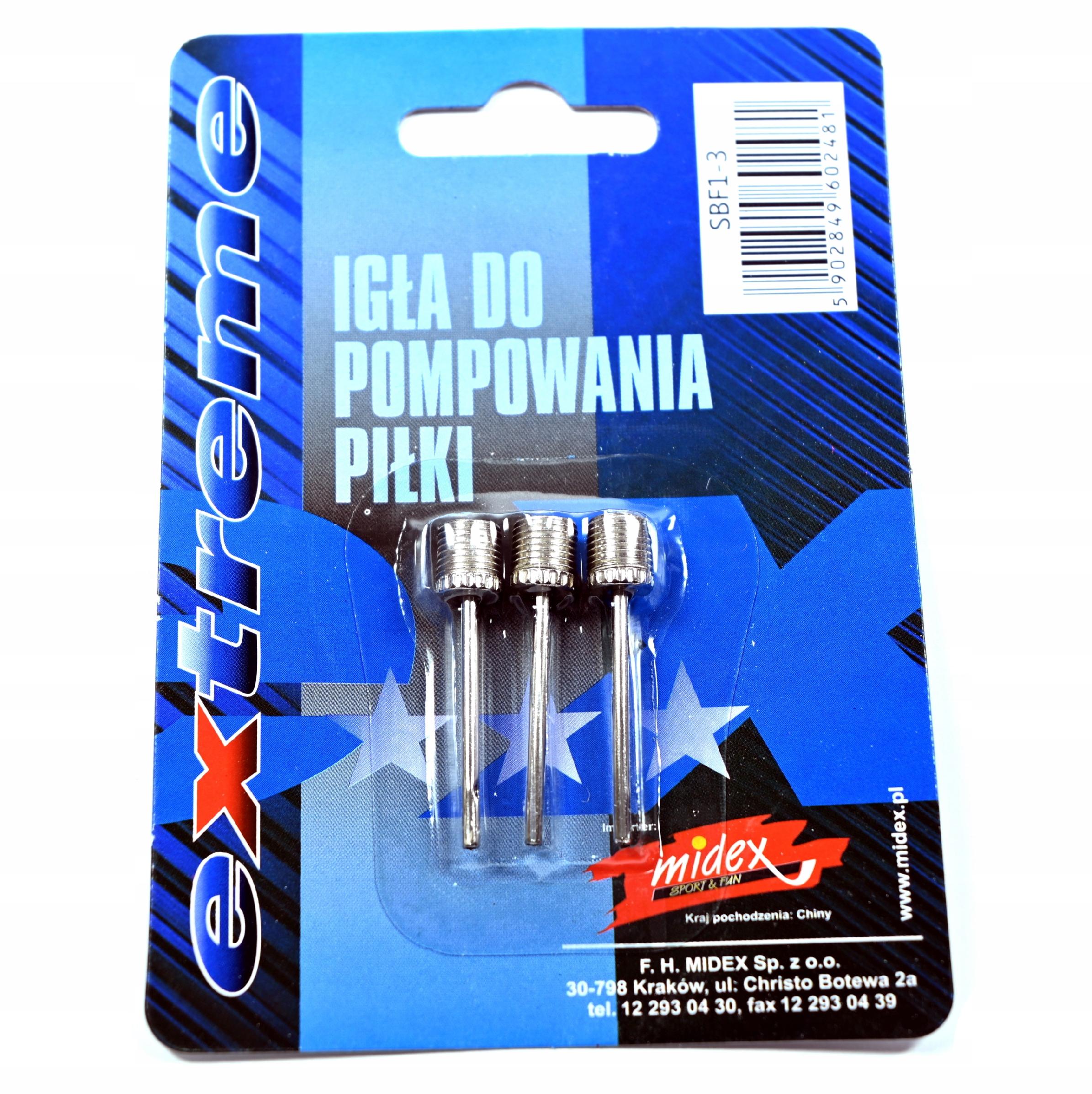Igła Do Pompki Do Pompowania Piłek Igły 3SZT