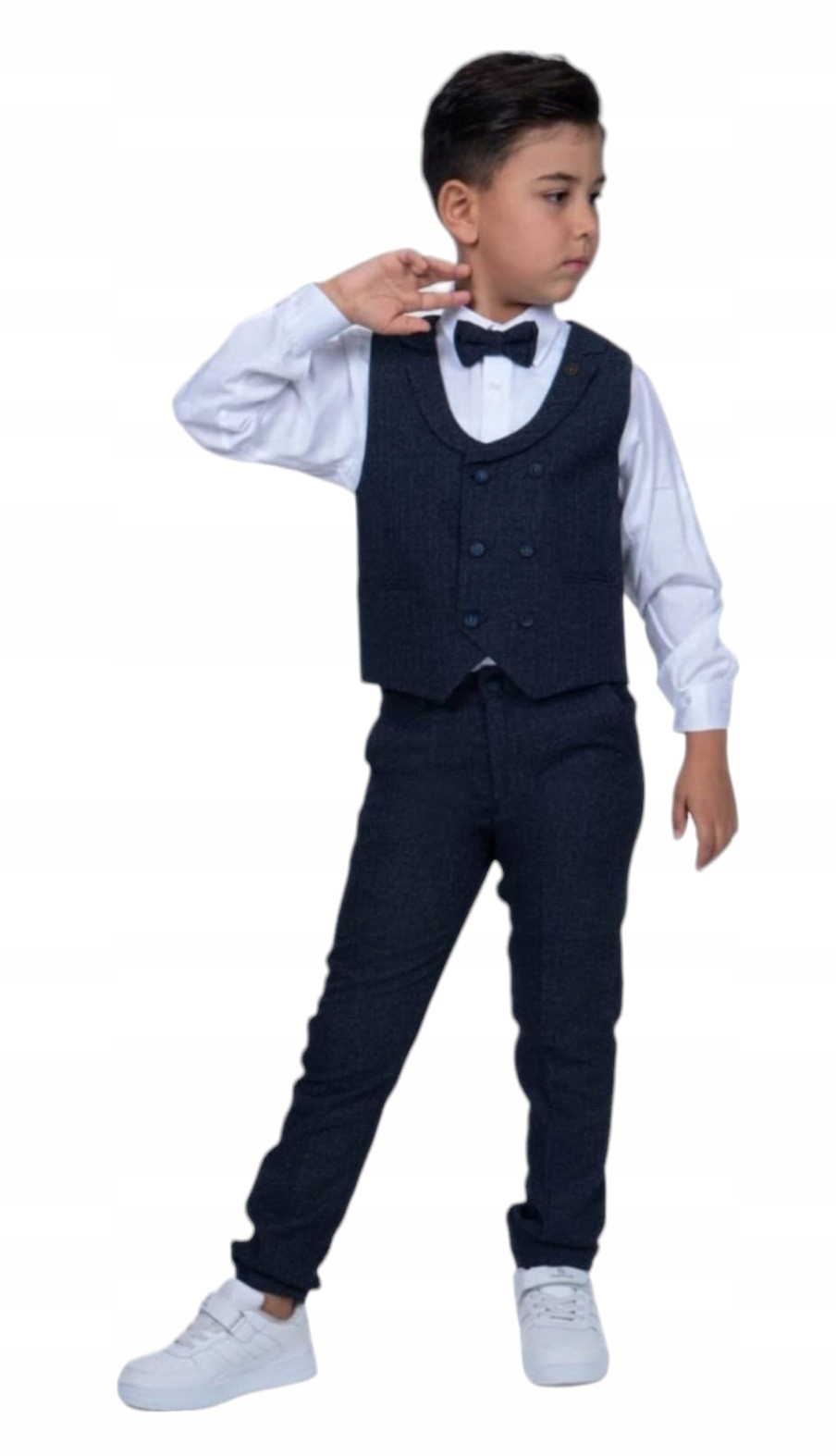 Wizytowy Komplet Chłopięcy 4el. rozm 122 cm