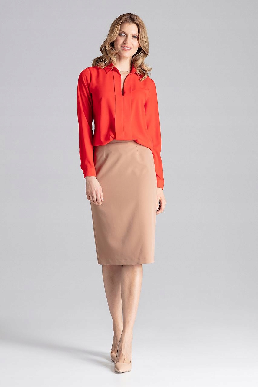 

Figl Koszula M621 (M) Damskie Czerwony