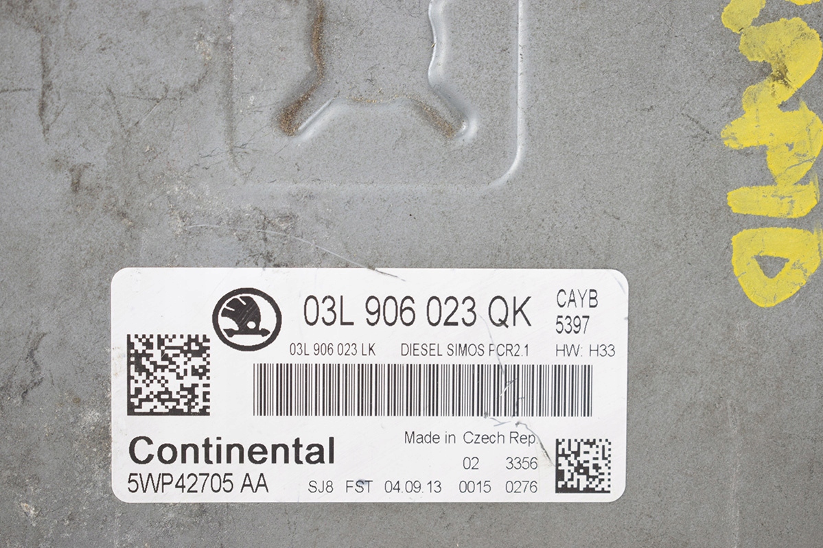 computer control unit * SKODA 03L906023QK