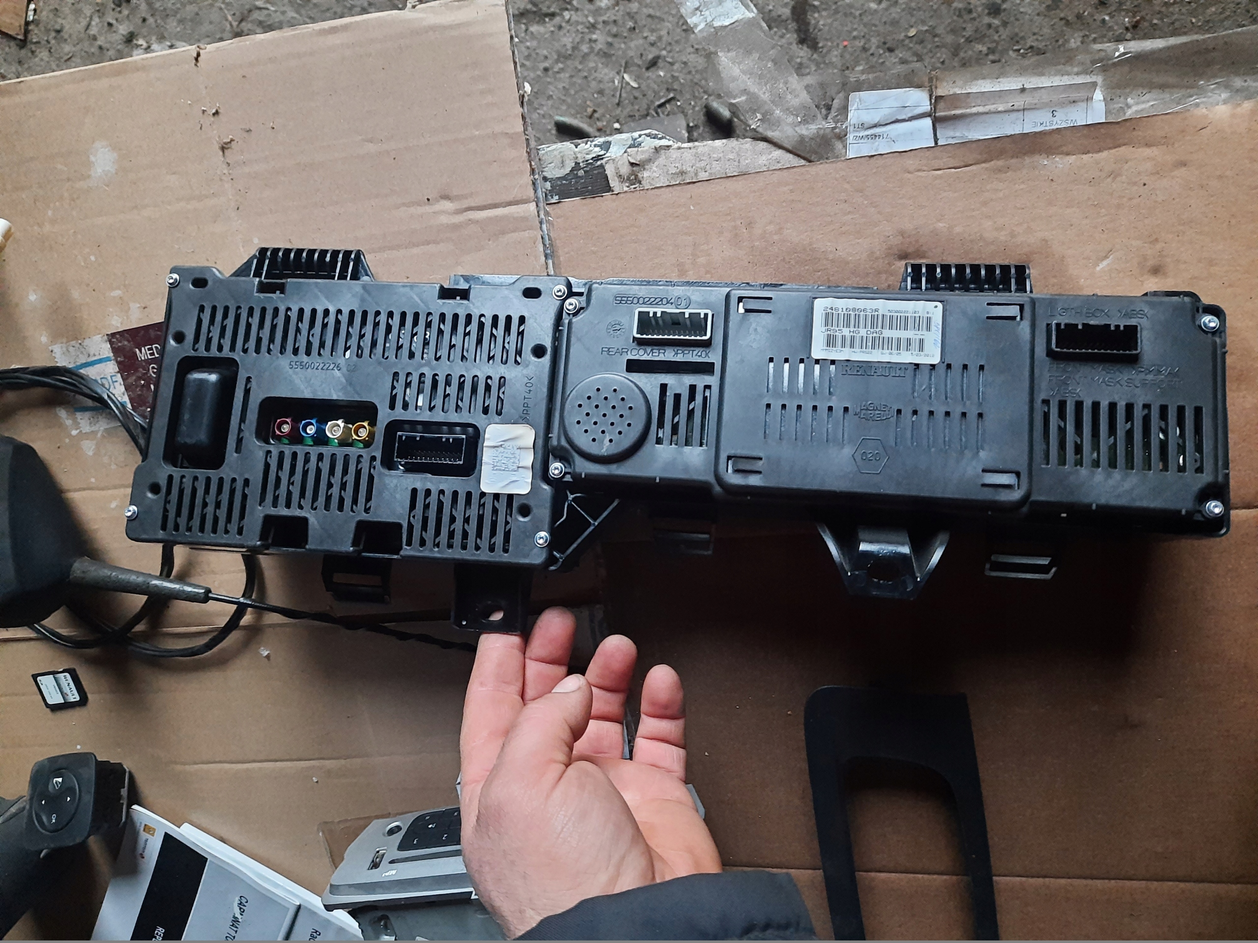 renault SCENIC III радио комплект европа