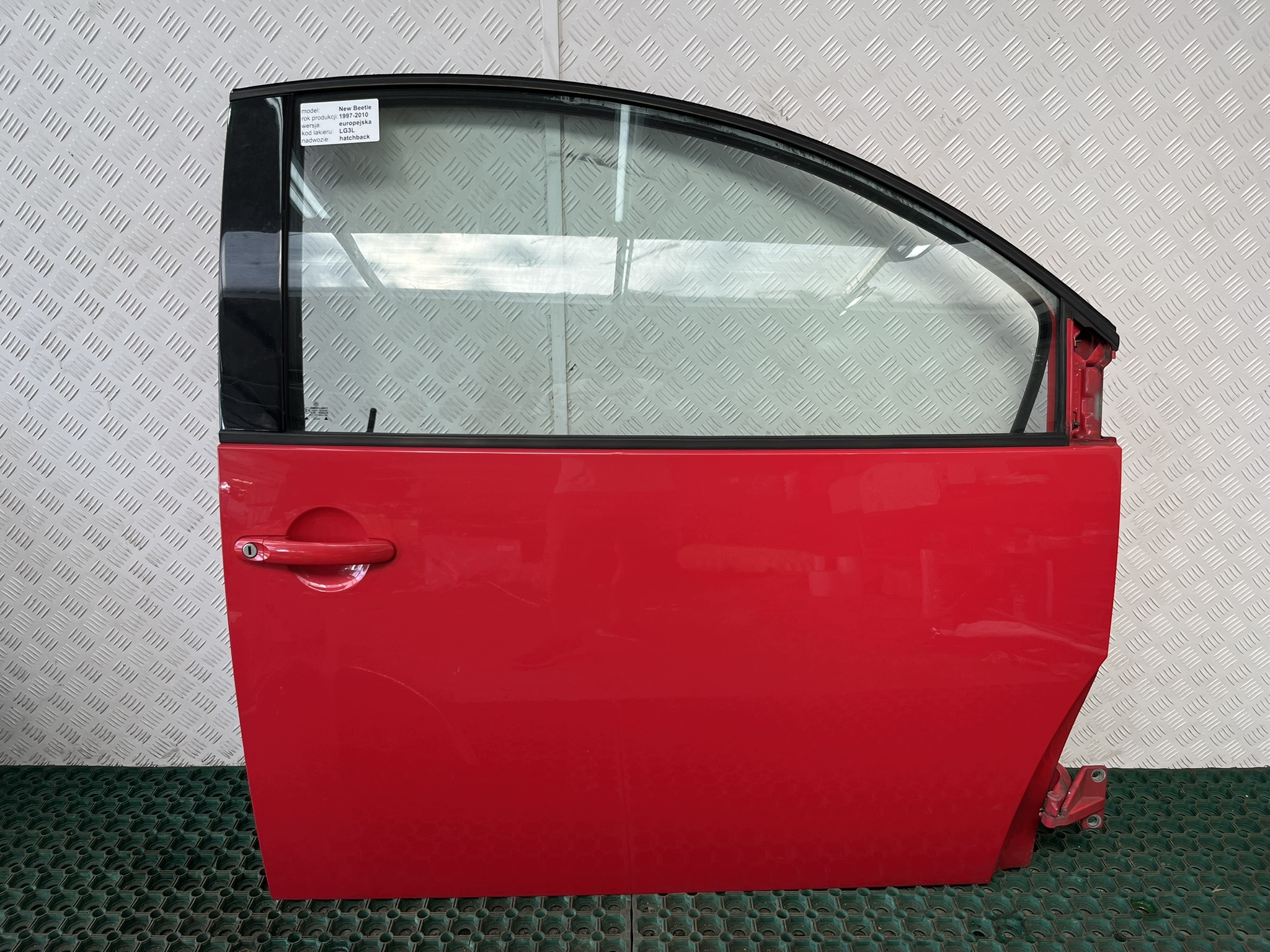 VW NEW BEETLE 1997-2010 1C0 door front right front original LG3L