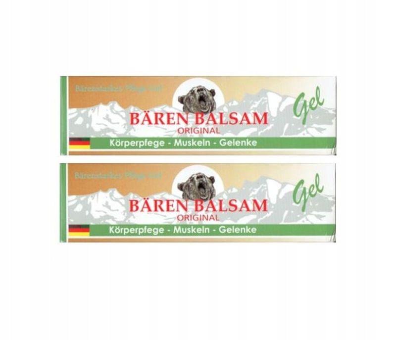 

Maść niedźwiedzia Baren balsam Alpenbaren 2 x125ml