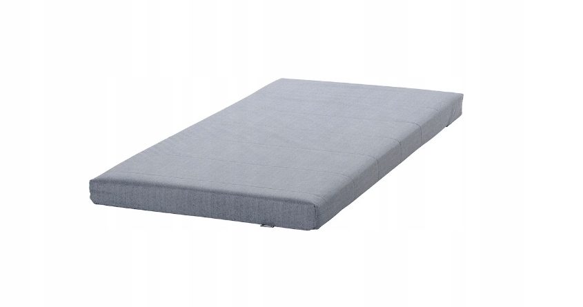 Ikea Agotnes materac piankowy twardy 90x200 cm jasnoniebieski