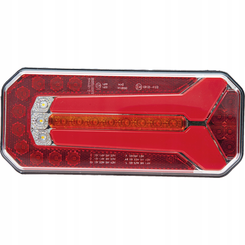 6931123DDLPWAS - Комбинированный задний фонарь универсальный светодиодный IP 68 12 / 24V