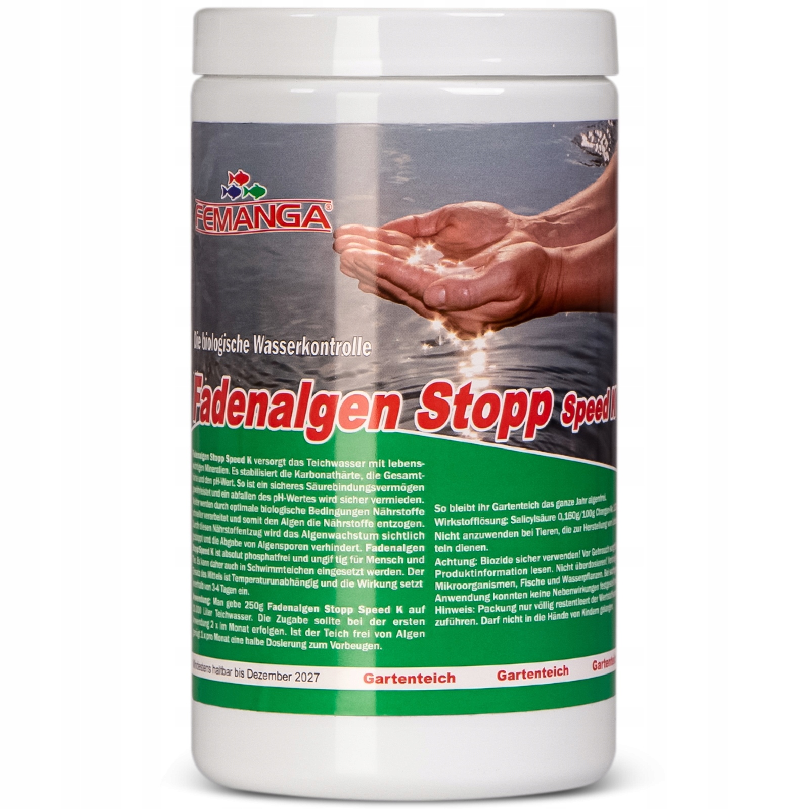 Femanga Fadenalgen Stopp Speed Přípravek Do Jezírka 1 Kg Na Řasy