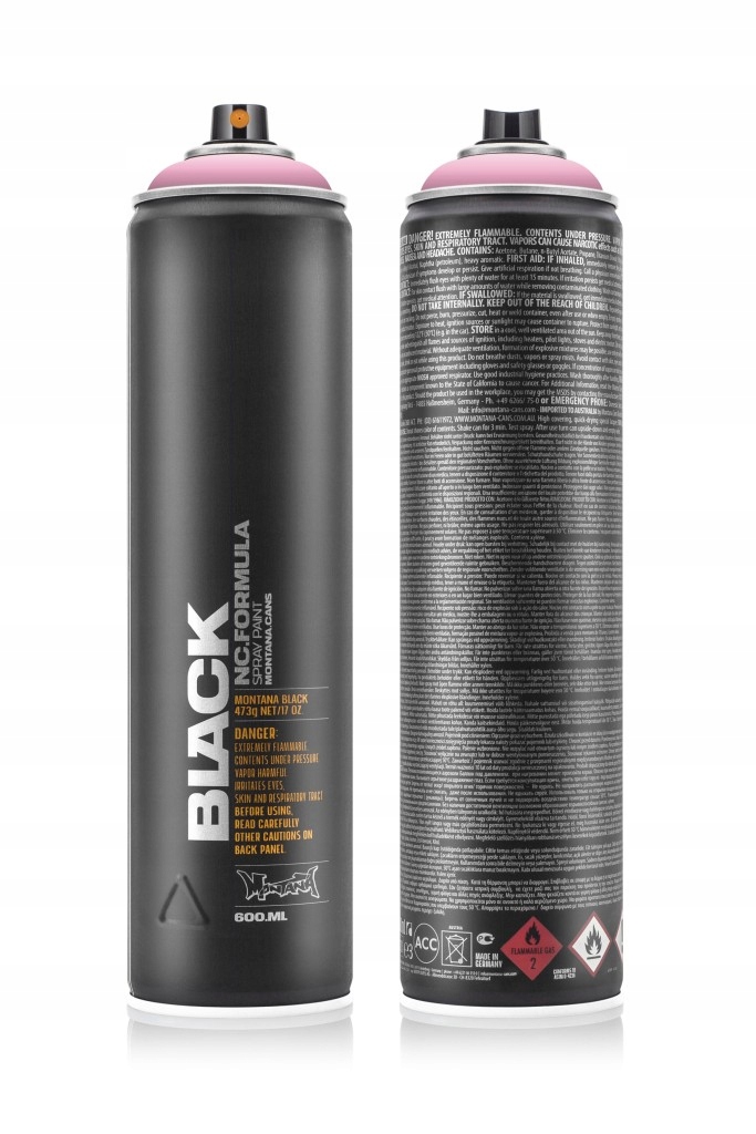 Farba Montana Black Spray 600ML Blk 3120 Pink Cadillac