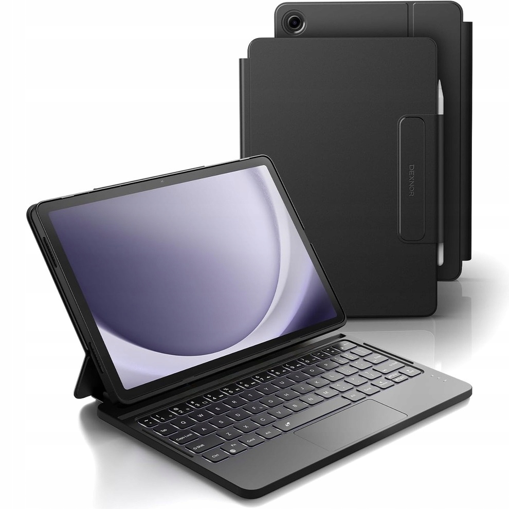 Dexnor Pouzdro s klávesnicí pro Galaxy Tab S7+ S7 Fe S9+ S8+ S9 Fe+