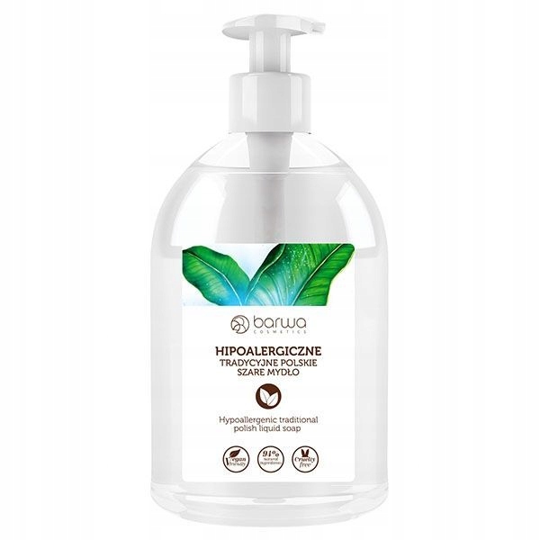 

Barwa Mydło tradycyjne szare 500ml W Płynie
