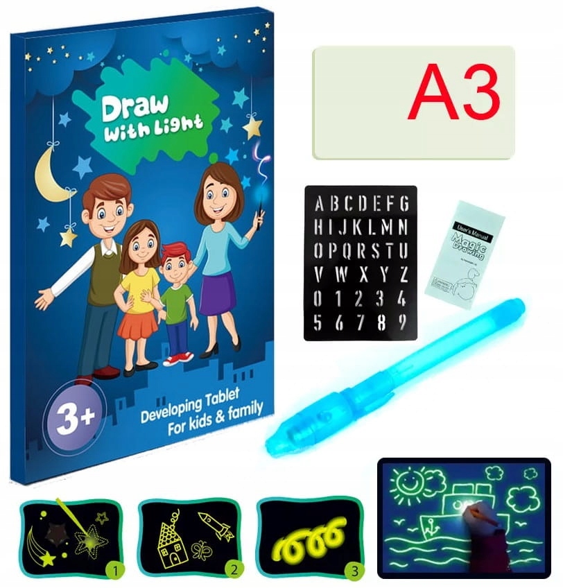 

Tablet Graficzny Do Rysowania Malowanie Światłem