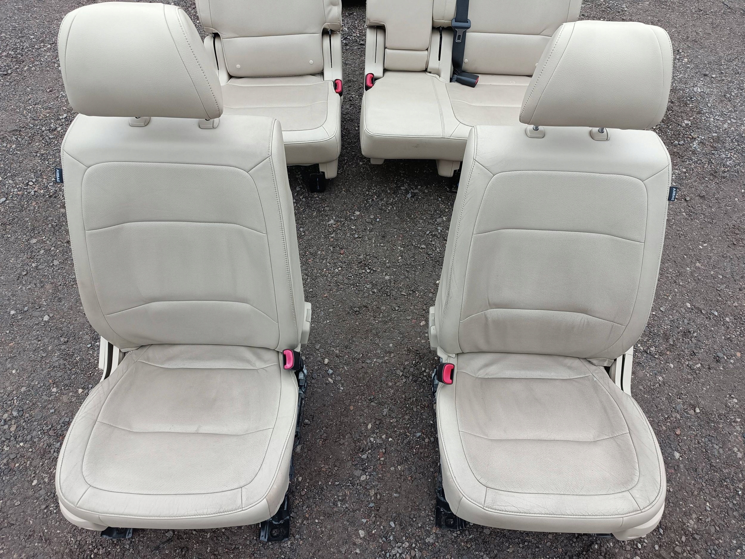seats cover slupka inner leather Ford Flex 2011