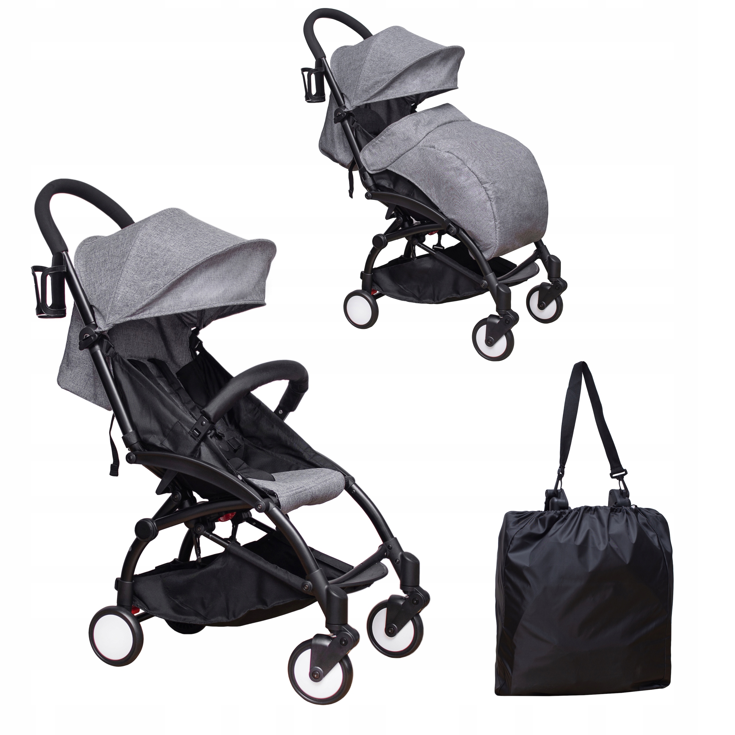 

Wózek Spacerowy Kids Zone Lekki Folia, Ocieplacz