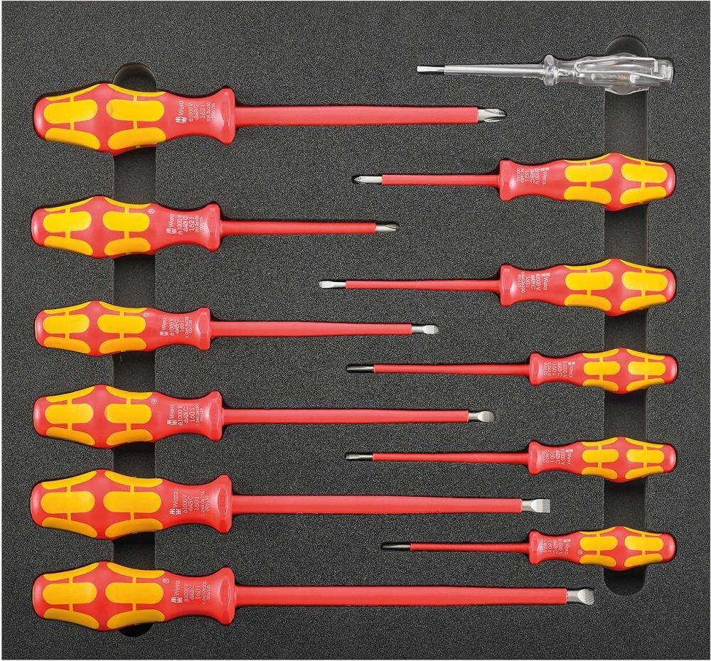 Moduł narzędziowy 1/3 wkrętaki VDE Wera