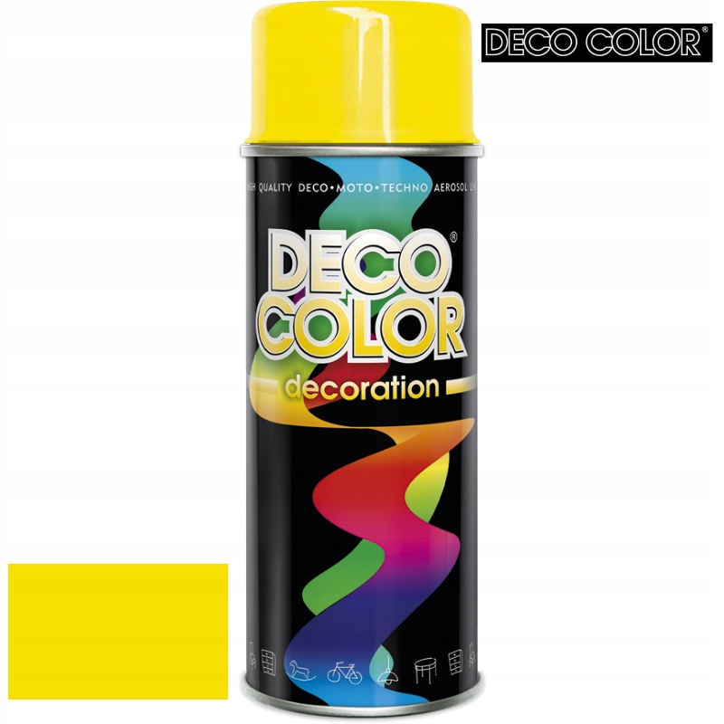 

Deco Color Farba Spray Żółty Ral 1023 Połysk