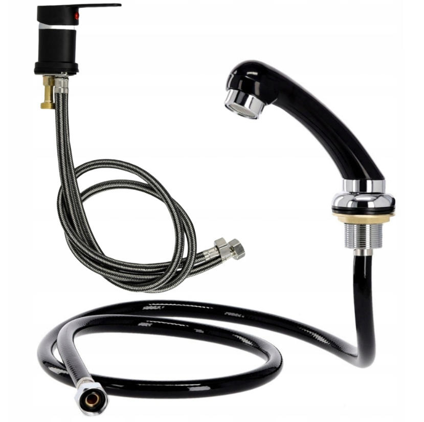 Zestaw do myjni fryzjerskich Bateria słuchawka do myjni fryzjerskiej