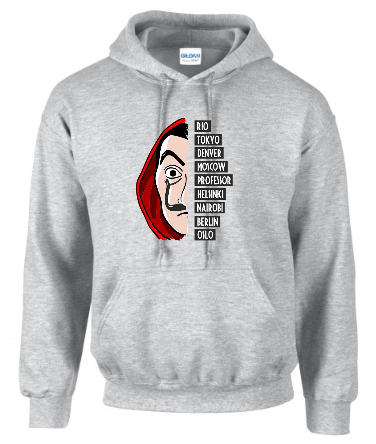 

Bluza Dom Z Papieru La Casa De Papel Szara S