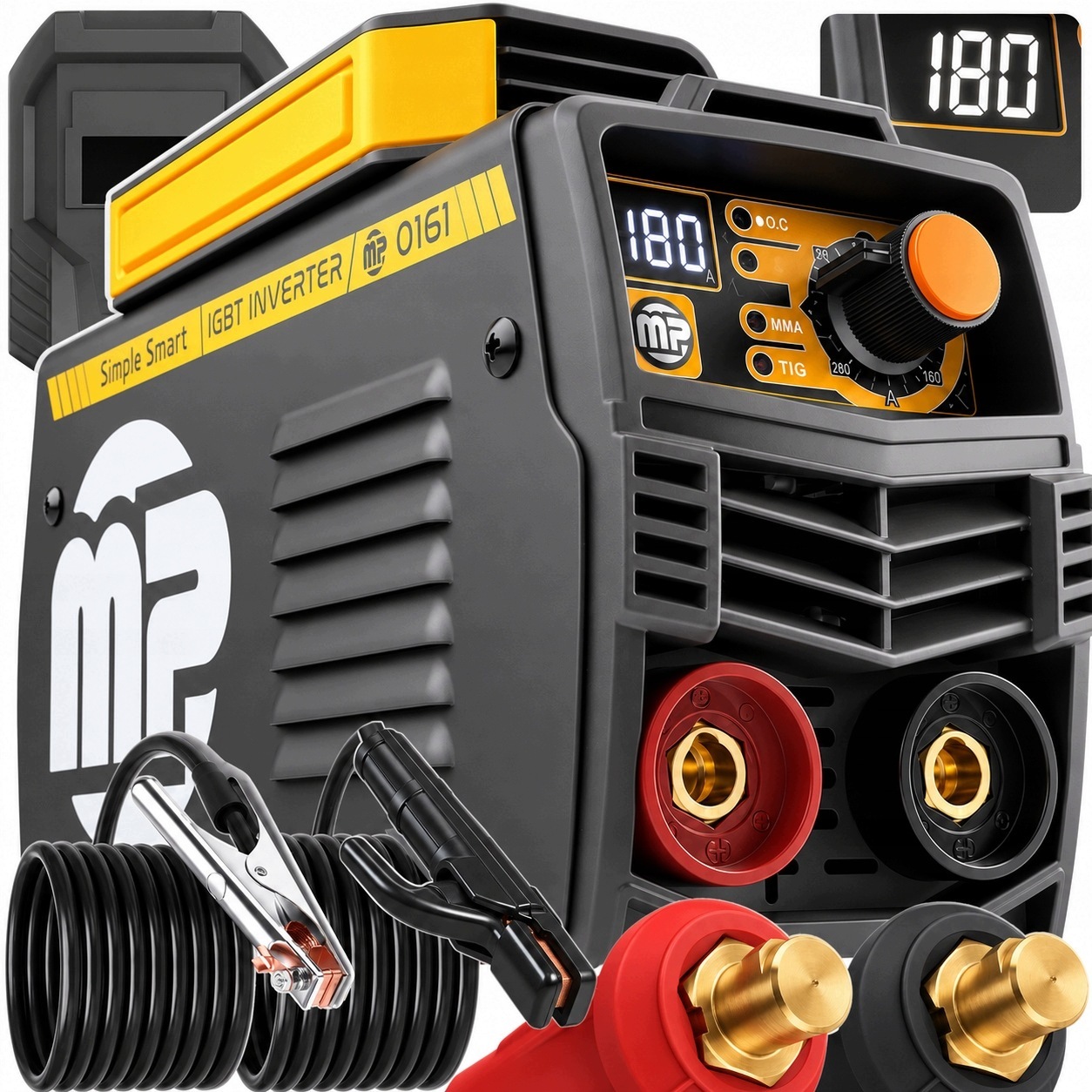 Invertinis suvirinimo aparatas MMA TIG Lift MAJSTER Pro mp0161