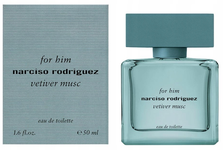 Narciso Rodriguez For Him Vetiver Musc 50ml Edt Woda Toaletowa Męska