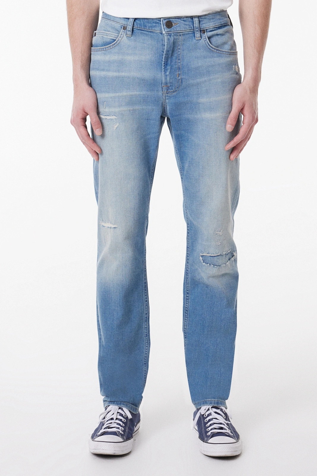 Pánské zúžené džíny Lee Rider Light Blue 112388525 32/30