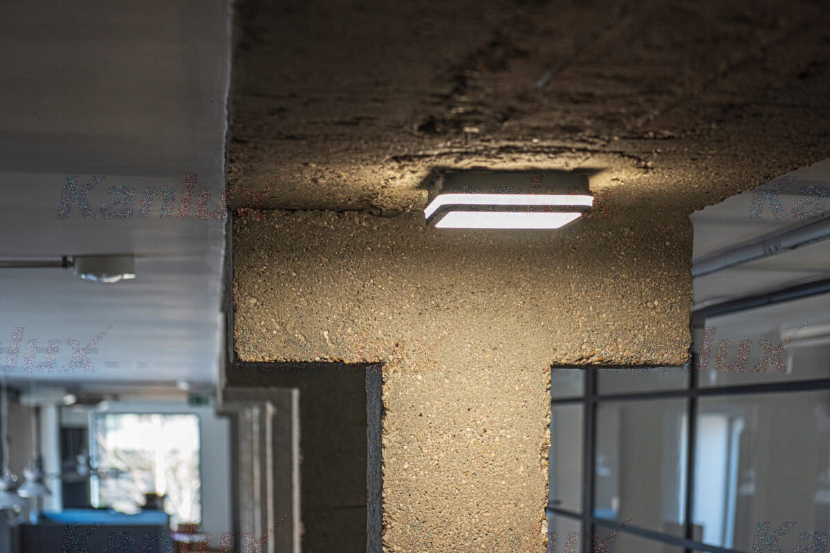 BENO N 18W NW-L-GR plafoniera LED biała neutralna Rodzaj plafon