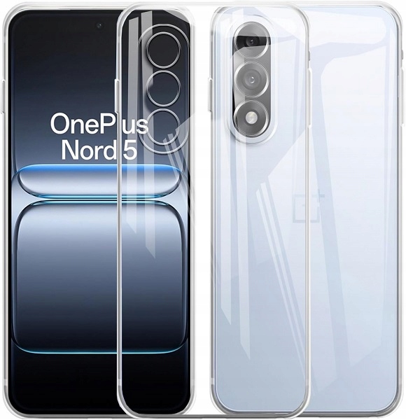 ETUI ULTRA CIENKIE SLIM GUMA SILIKON DO ONEPLUS NORD 5 + SZKŁO GRATIS!