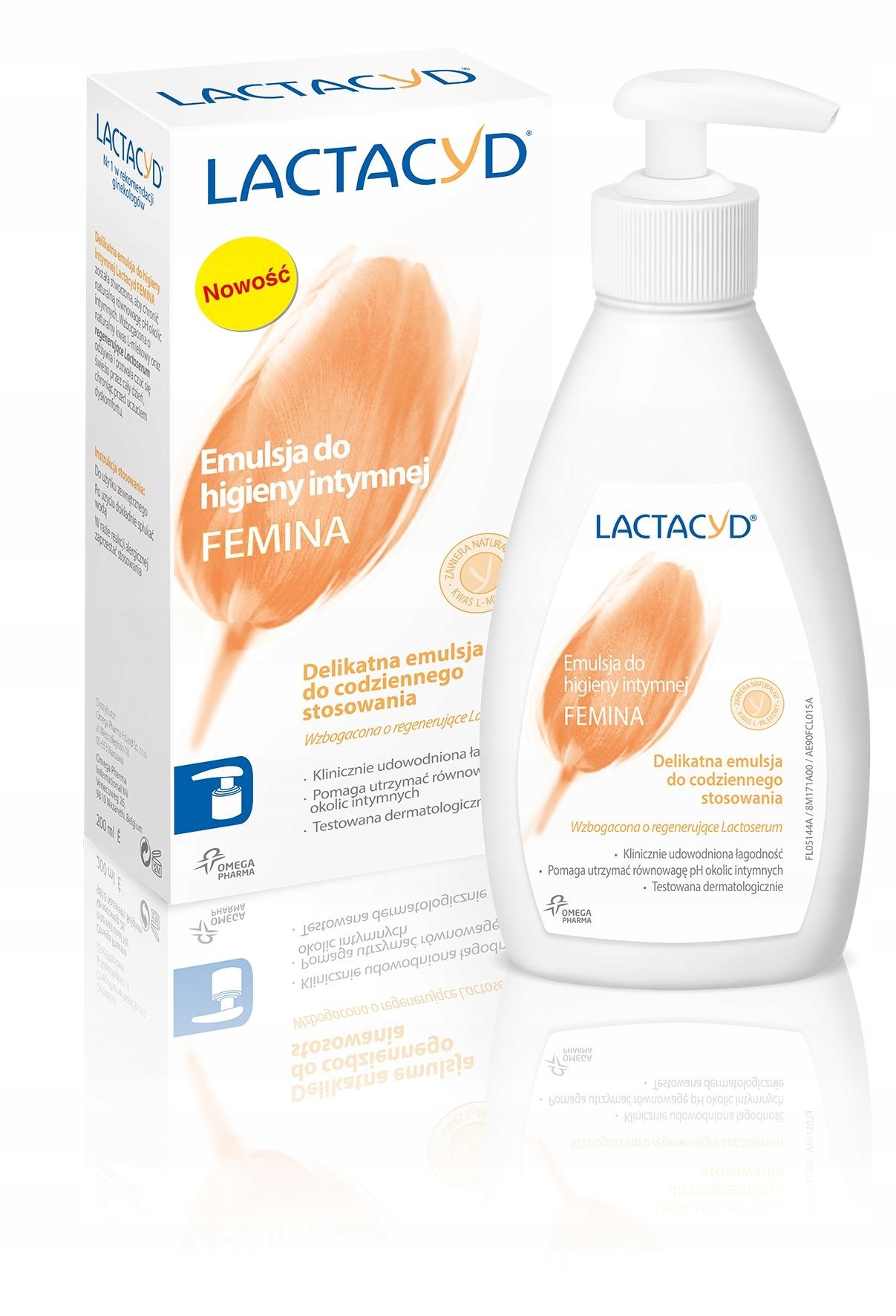 

Lactacyd Femina Emulsja do higieny intymnej pom