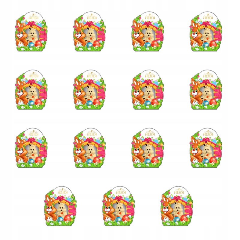 Heidi Mini Bunny bílá &amp; pralinka 20g X15